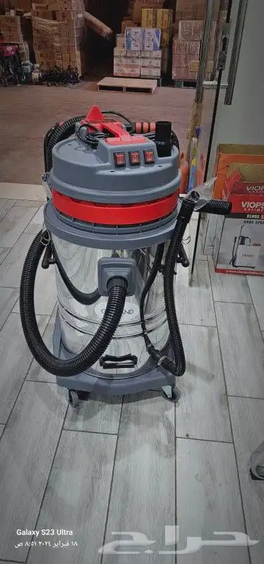 مكنسة كهربائية جاف رطب 3محركات 4500واط 7
