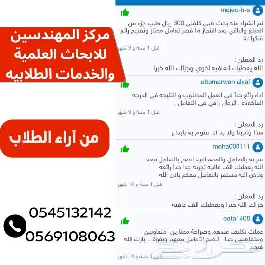 مشاريع تخرج  رسائل الماجستير والدكتوراه  واجبات  شروح  كل شي 7