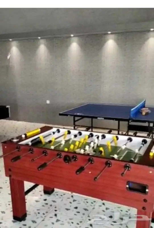 اقوى طاولات فرفيرة والتنس بلياردو8و9 قدم هوكي توصيل وتركيب 0
