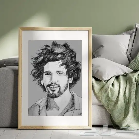 رسم بورتريه. بالفحم والرصاص 0