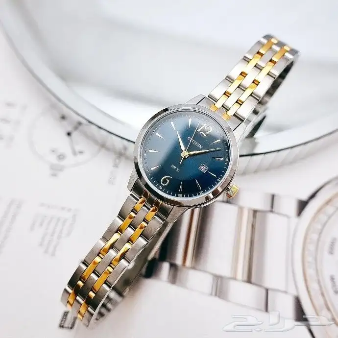 ساعة سيتيزن اليابانية الاصلية للنساء ب 300 ريال تصفية 5