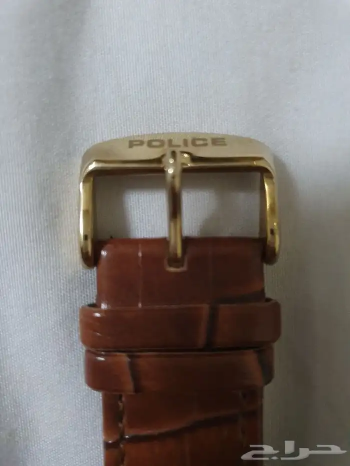 ساعه بوليس أصلي رجاليه شبه الجديد الحجم الكبير 2