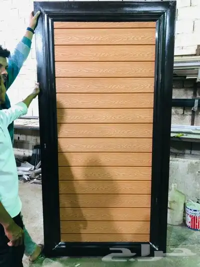 السلام عليكم ورحمه الله ورشه حداد باب درجين شباك اي شغل 2