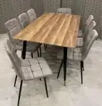 أجمل طاولات طعام الرخام والخشب والزجاج جودة ممتازة جديدة 23