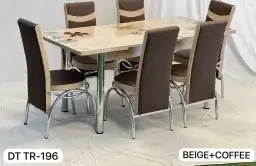 أجمل طاولات طعام الرخام والخشب والزجاج جودة ممتازة جديدة 19