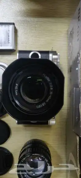 كاميرا بنتاكس الاحترافية ميرورلس و4 عدسات للبيع أو البدل 8