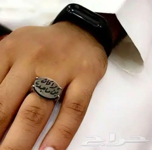 خواتم رجالية ماركة تفصيل الاسم الي ودك 3