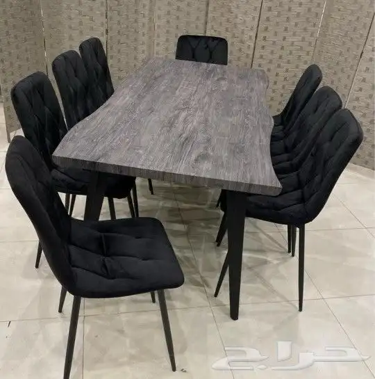 أجمل طاولات طعام الرخام والخشب والزجاج جودة ممتازة جديدة 24