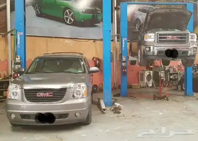 ورشة توضيب وتبديل القيرات الاتوماتيك جمس اكسنت اكسبلور 8