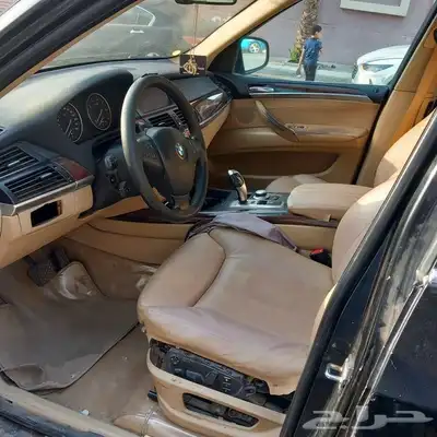 بي ام دبليو x5 موديل 2008 حجم 8 سلندر شغال وعلي الفحص البي 6