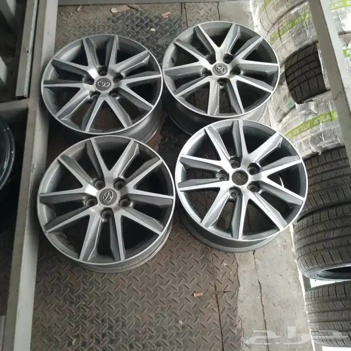 جنوط كامري كروم الأصلي وكاله موديل 2018 2