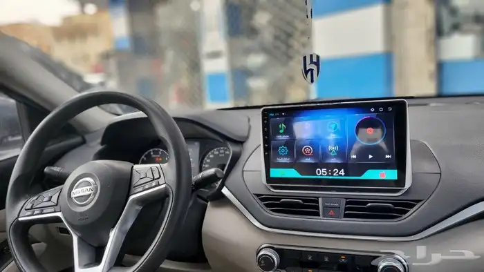 شاشه نيسان التيما 2021   جديد Apple CarPlay 3