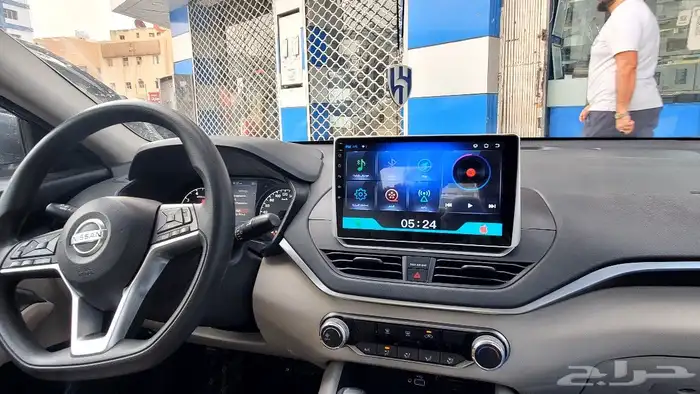 شاشه نيسان التيما 2021   جديد Apple CarPlay 4