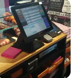 جهاز كاشير مستعمل كاشير فواكه وخضار فوال تموينات سوبر ماركت 0