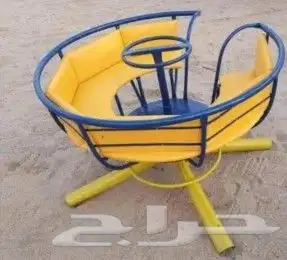 مرجيحه زليقه دواره نطات بلاستيك مرجيحه ذا ليكا كله في حديد ب 6