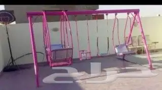 مرجيحه زليقه دواره نطات بلاستيك مرجيحه ذا ليكا كله في حديد ب 2
