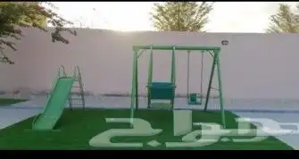 مرجيحه زليقه دواره نطات بلاستيك مرجيحه ذا ليكا كله في حديد ب 7