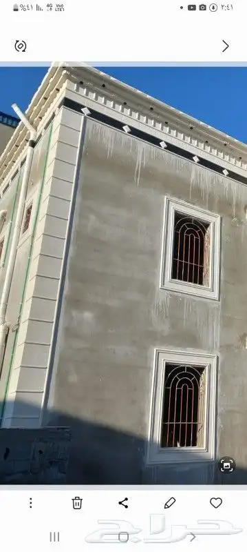 ديكورات خارجيه الاسمنتيه بديل الحجر الطبيعي بعدات اشكاله 4