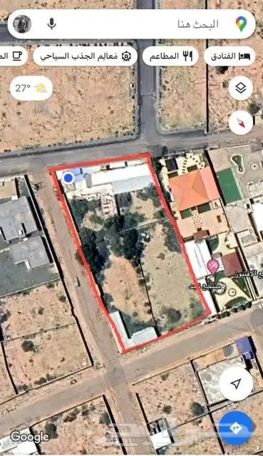 موقع استثماري للايجار طويل الأجل قريب إسكان الحرس الوطني 0
