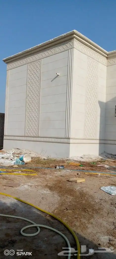 لياسه ملونه ديكورات خارجيه بطحى الرياض تطعيمات حزامات 8