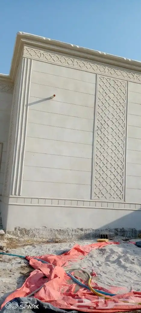 لياسه ملونه ديكورات خارجيه بطحى الرياض تطعيمات حزامات 4