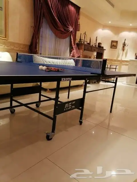 اقوى طاولات بلياردو 8و9 قدم هوكي فرفيرةتنس مقاسات دولية كبير 0