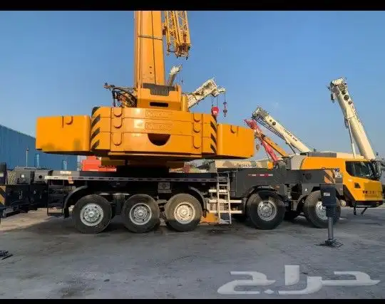 كرين 100طن موديل 2024 إيجار بشهر 4