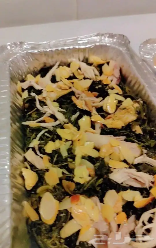 ملوخية مورقة بالدجاج 0