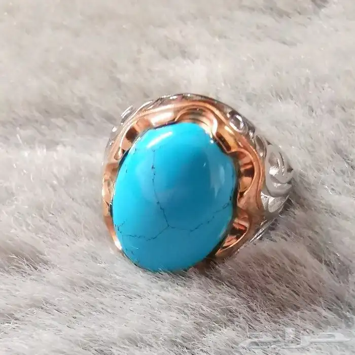 خاتم فضة فيروز 1