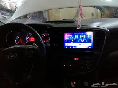 تركيب شاشة كيا ابوتيما 2012 بنظام اندرويد اوتو وابل كاربلاي 2