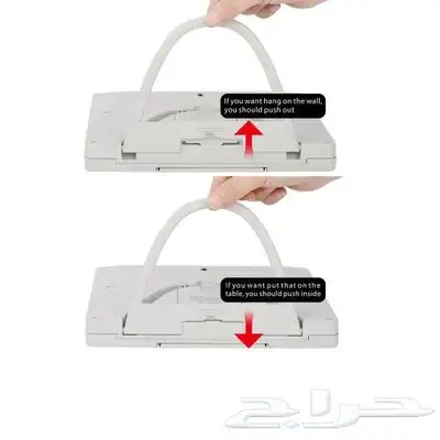ساعة الأذان الذكية جدارية ومكتب تعمل شحن USB أو بطارية 7