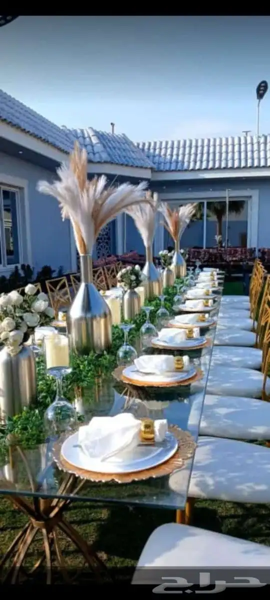 تاجير كراسي وطاولات للحفلات والمناسبات 6