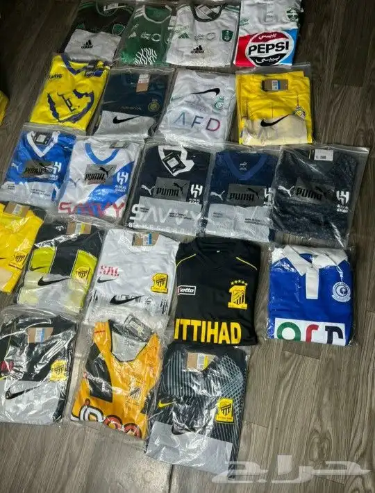 اطقم الهلال تيشرت النصر اطقم الاهلي تيشرت الاتحاد الجديد بوت 31