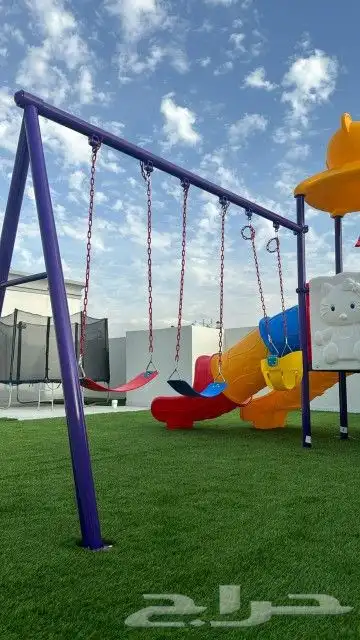 افخم مراجيح حدائق خارجيةوداخلية للاطفال ولكبار جديد بالكرتون 25