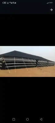 تركيب مضلات سواتر خيام 4