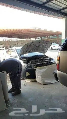 ورشه العروبه كار سمكره بويه السياره بالكامل علا الصاج سمكره 25