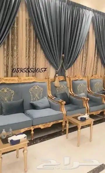 اثاث المستقبل تفصيل كنب كلاسيكي فاخر تفصيل مجالس فخمة 0