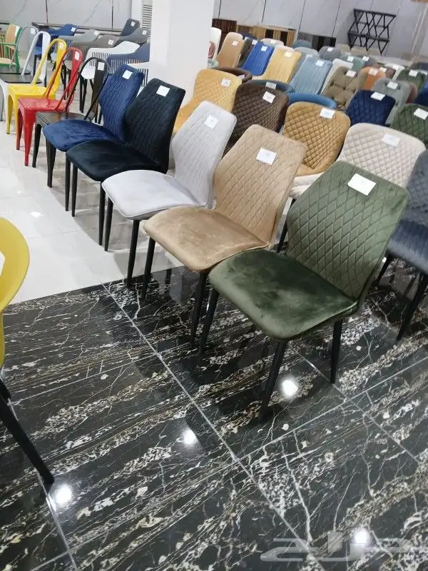 كراسي كافيهات قماش موديلات جديده 3