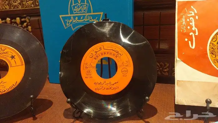 أسطوانه نادره ديكور أغنية هيدو ألمنتخب ألكويتي 1981 م 5