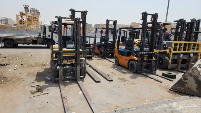 رافعه شوكيه للايجار forklift فوركلفت رفعه سكينه فورك لفت 2
