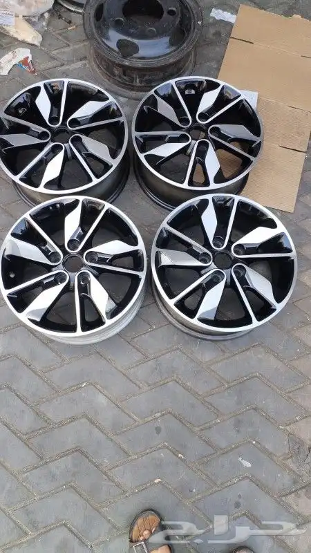 جنوط كيا كروم الأصلي وكاله موديل 2012 مقاس 16 4