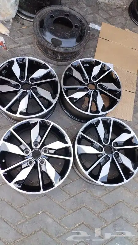 جنوط كيا كروم الأصلي وكاله موديل 2012 مقاس 16 2