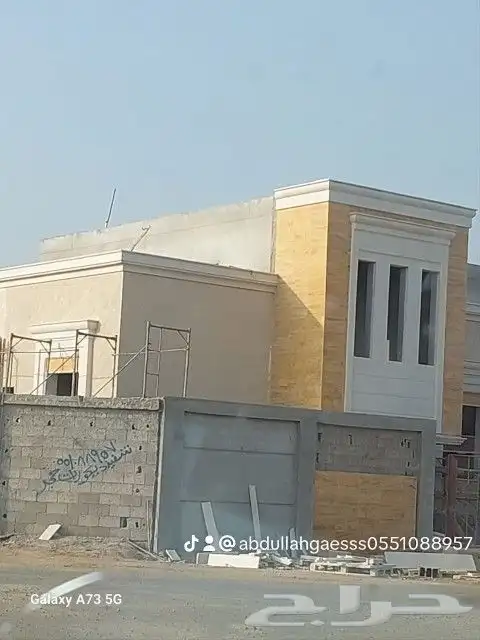 ديكورات حجر طبيعي مع ماده بروفايل جرافيت مقاول حجر طبيعي 5