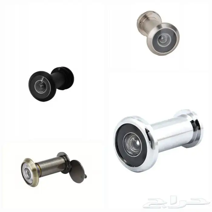 تركيب ناظور عدسة العين السحرية للباب بمكة 1