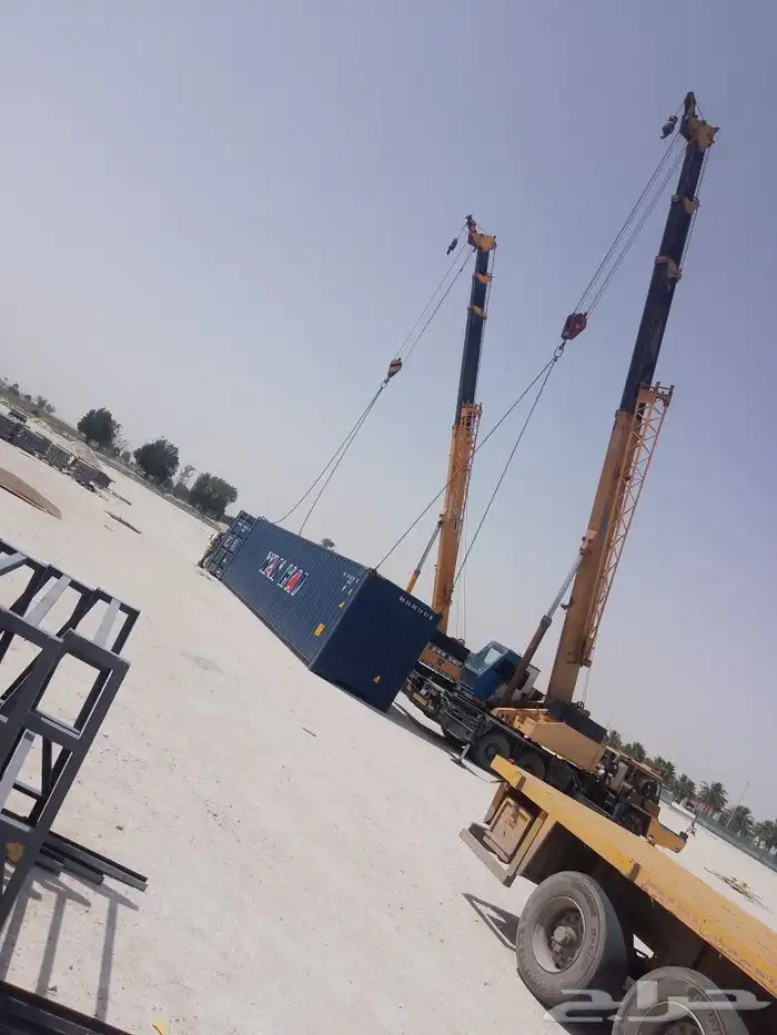 ايجار المعدات الثقيله كرينات ورافعات 1