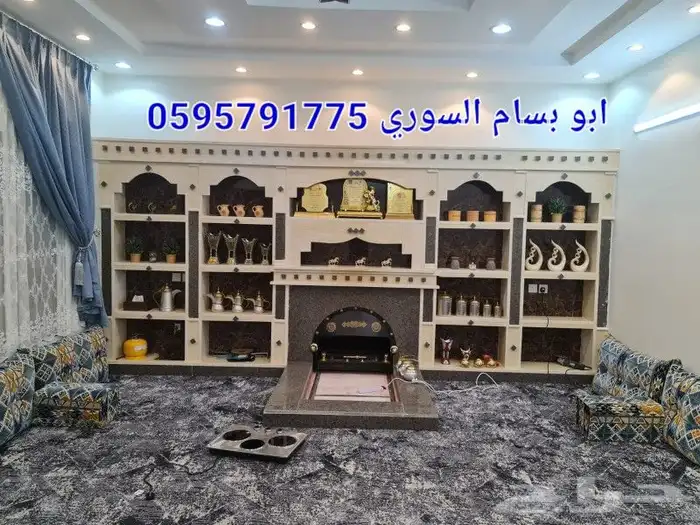 مشبات رخام ومشبات طوب حرارية مشبات خشب وشويات وحفر مندي 0595 0