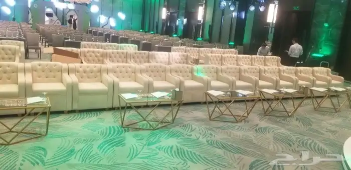 تاجير كنب كراسي طاولات خيام مناسبات حفلات 10