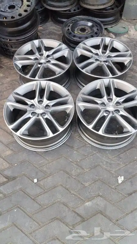 جنوط سوناتا كروم الأصلي وكاله موديل 2018 مقاس 18 0