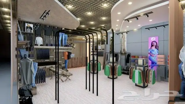 تصميم المتاجر والمطاعم والمحلات التجاريه تصميم داخلي 0