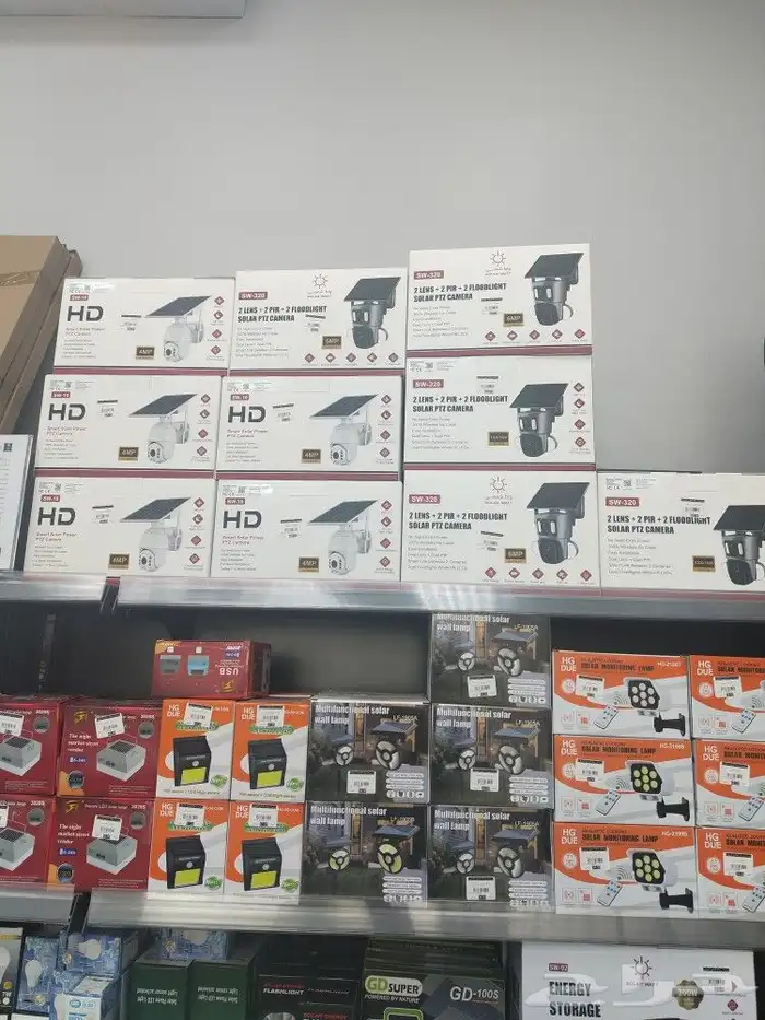 كل المنتجات تعمل على الطاقة الشمسية وضمان سنة 4